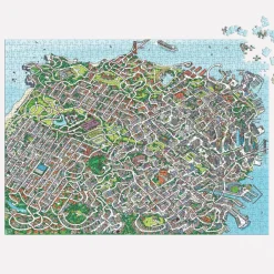 The City By The Bay 1000 Piece Maze Puzzle