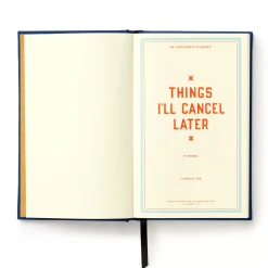 Things I'Ll Cancel Later Undated Mini Planner