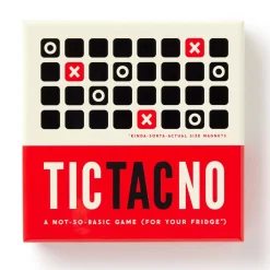 Tic Tac No Magnetic Fridge Game