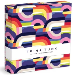 Trina Turk 500 Piece Double Sided Puzzle With Shaped Pieces