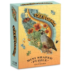 Wendy Gold California 100 Piece Mini Shaped Jigsaw Puzzle