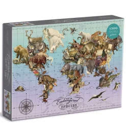 Wendy Gold Endangered Species 1500 Piece Jigsaw Puzzle