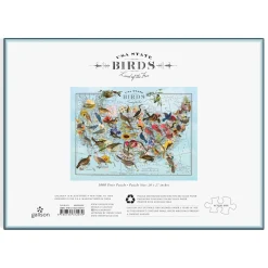 Wendy Gold State Birds 1000 Piece Puzzle