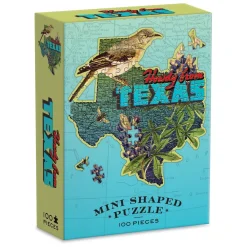 Wendy Gold Texas 100 Piece Mini Shaped Jigsaw Puzzle