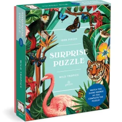 Wild Tropics 1000 Piece Surprise Puzzle