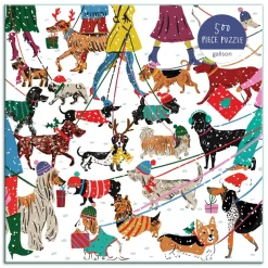 Winter Dogs 500 Piece Jigsaw Puzzle