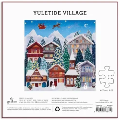 Yuletide Village 500 Piece Jigsaw Puzzle